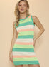 Stripe Knit Dress