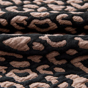 Leopard Bubble Sleeve Mini Dress