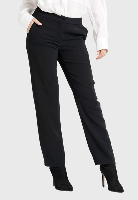 Ankle-Length Trousers in Black