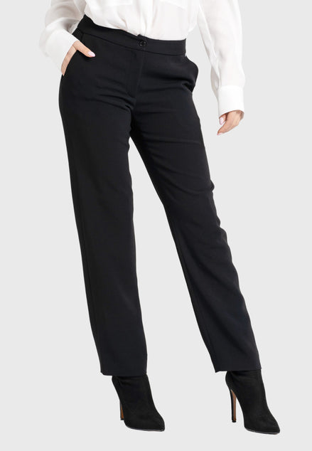Ankle-Length Trousers in Black