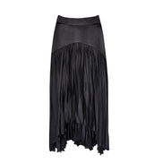 Maryanne Black Pleated Skirt