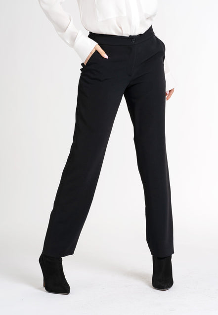 Ankle-Length Trousers in Black