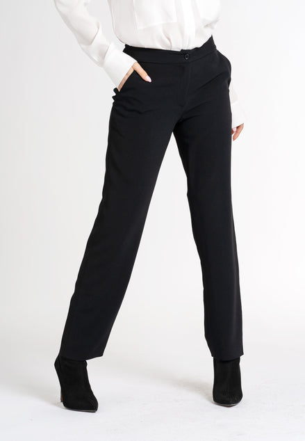 Ankle-Length Trousers in Black