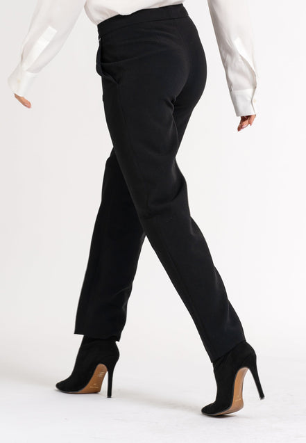 Ankle-Length Trousers in Black