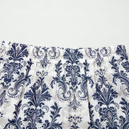 Boho Floral Tiered Maxi Skirt Split
