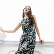 Animal Instinct Midi Dress