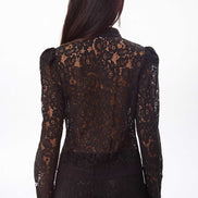 Lace Mandarin Jacket