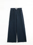 Wide Leg Trouser in Dark Blue