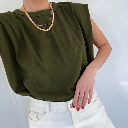 Casual Sleeveless Top