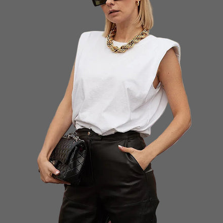 Casual Sleeveless Top