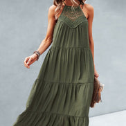 Flowy Tiered Midi Dress