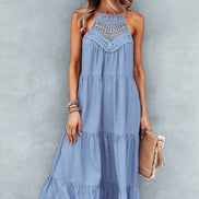Flowy Tiered Midi Dress