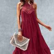 Flowy Tiered Midi Dress