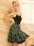 Blanket of Leaves Full Ruffle Skirt