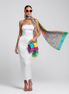 White Maxi Bodycon Dress