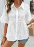 Ruffle Trim Blouse