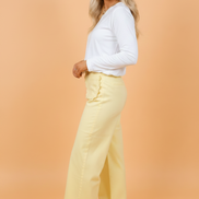Solid Denim Scalloped Patch Pocket Shift Jeans