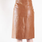 Leather Pencil Skirt