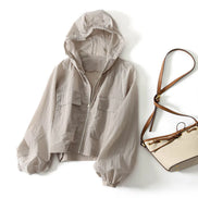 Thin Sunscreen Long Sleeved Waterproof Jacket