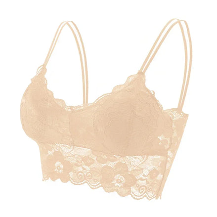 Padded Back Bralette Lace Top