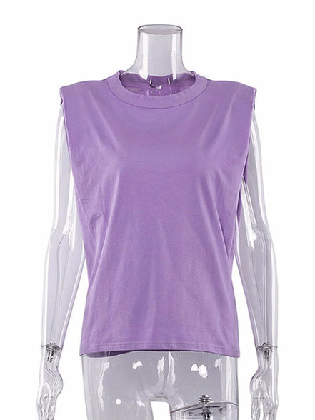 Casual Sleeveless Top