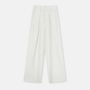 Women's Straight Casual Drape Floor-Length Wide Leg Pants