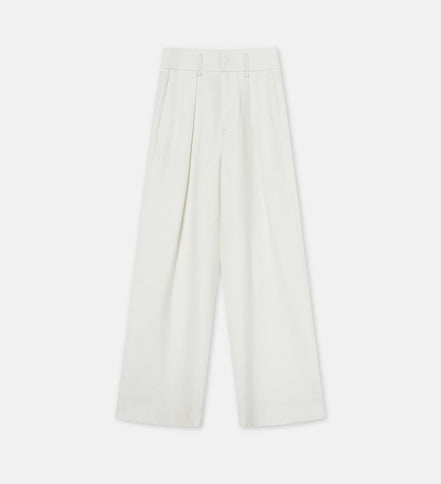 Women's Straight Casual Drape Floor-Length Wide Leg Pants