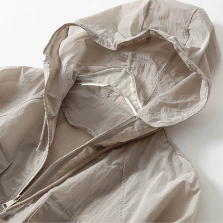 Thin Sunscreen Long Sleeved Waterproof Jacket