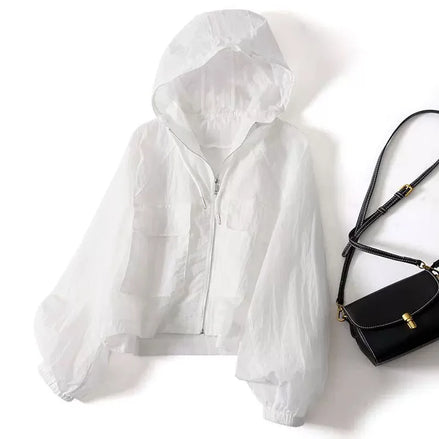 Thin Sunscreen Long Sleeved Waterproof Jacket