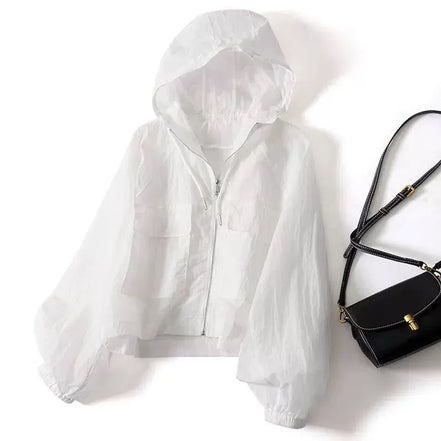 Thin Sunscreen Long Sleeved Waterproof Jacket