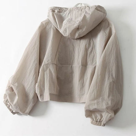 Thin Sunscreen Long Sleeved Waterproof Jacket