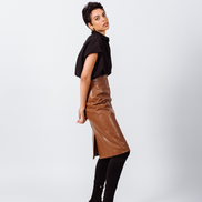 Leather Pencil Skirt