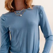 Long Sleeve Top With Shoulder Detail