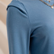 Long Sleeve Top With Shoulder Detail