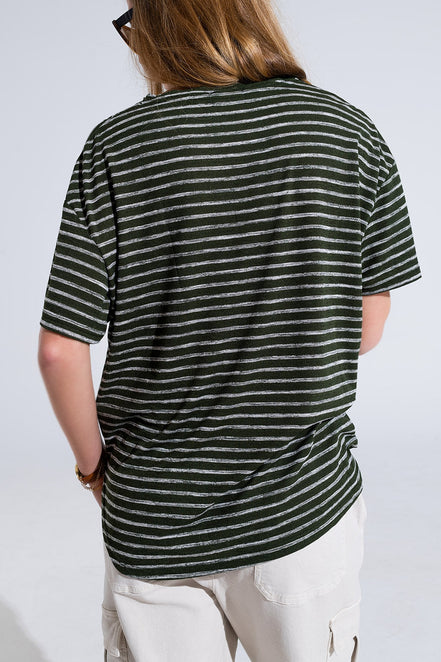 Relaxed Striped T-Shirt