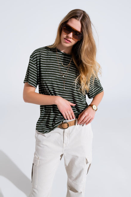 Relaxed Striped T-Shirt