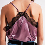 Satin & Lace Cami