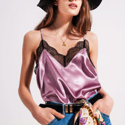 Satin & Lace Cami