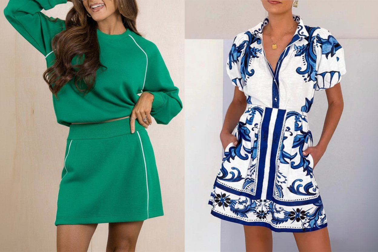 Seamless fashion banner