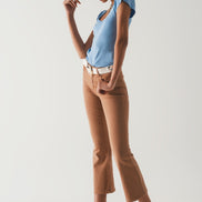 Square Neck Puff Sleeve Sweater